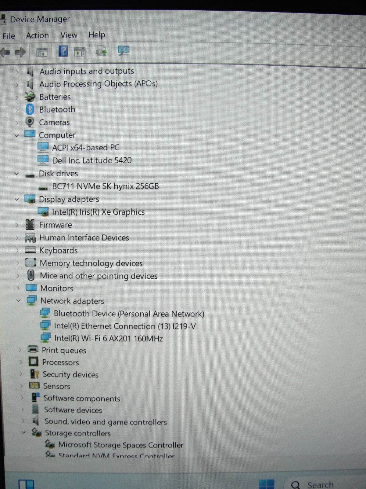 Dell Latitude 5420 14”FHD Intel Core i5-1135G7 2.4GHz 8GB 256GB SSD + Charger - Tested Computer Laptop Parts
