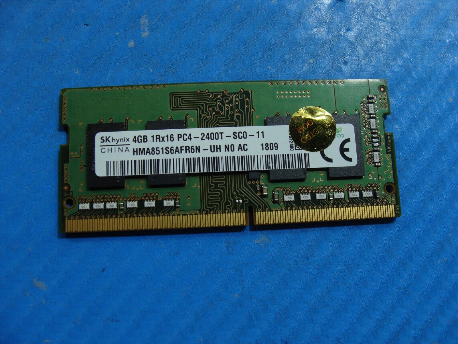HP 15-bs190od SK Hynix 4GB 1Rx16 PC4-2400T Memory RAM SO-DIMM HMA851S6AFR6N-UH