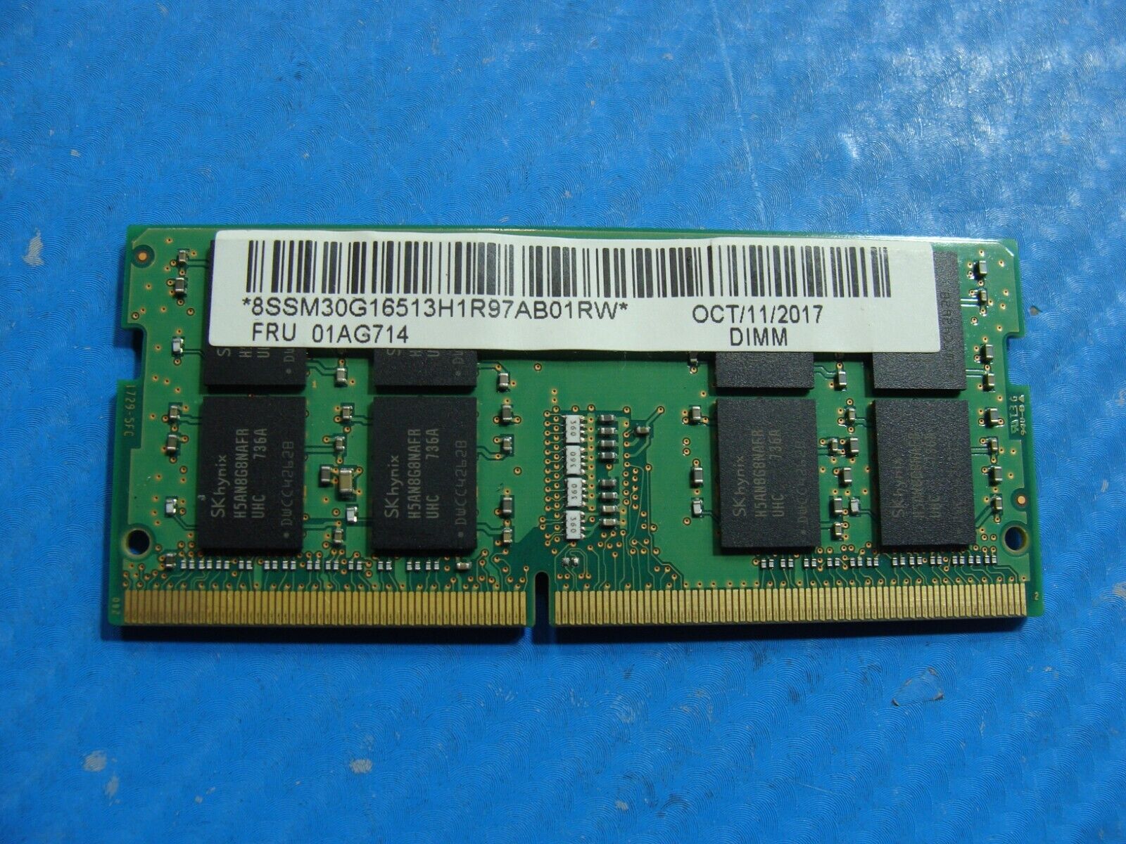 Lenovo P1 Gen 1 SK hynix 16GB 2Rx8 PC4-2400T Memory RAM SO-DIMM HMA82GS6AFR8N-UH