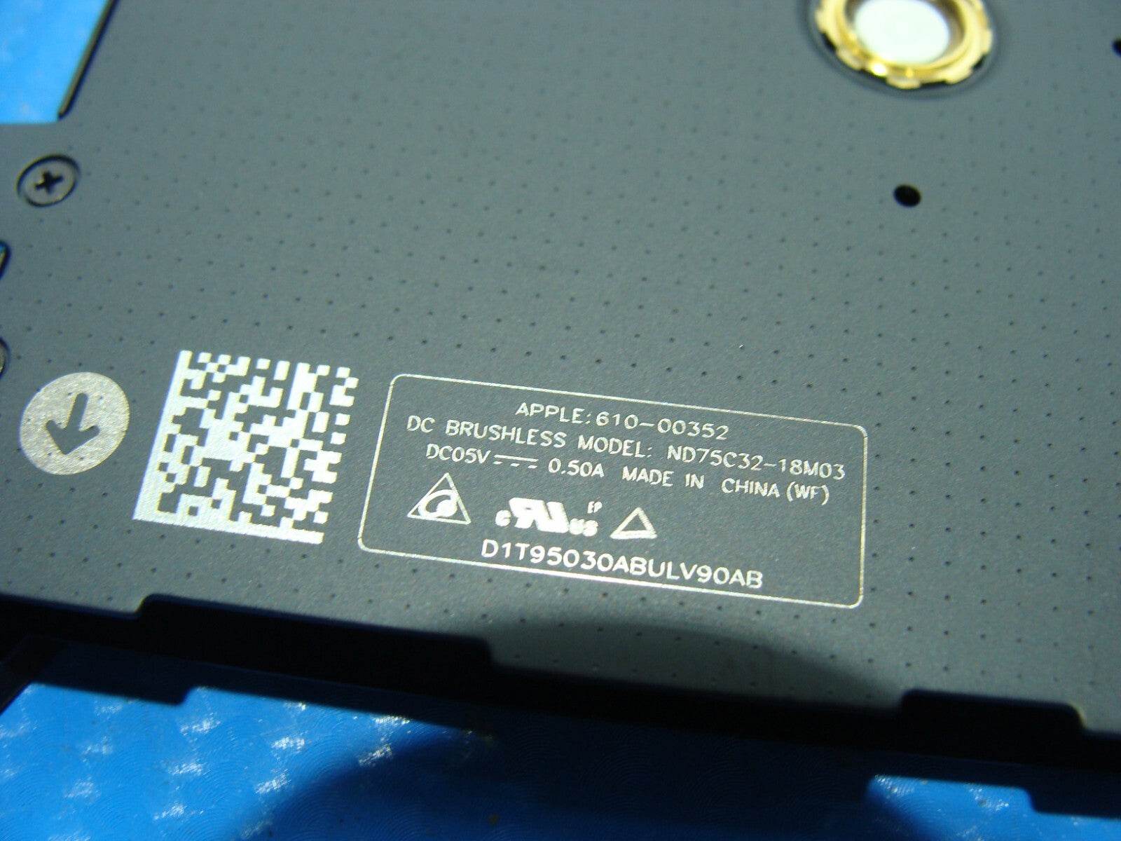 MacBook Pro 16” A2141 Late 2019 MVVJ2LL/A MVVK2LL/A Cooling Left Fan 923-03874 - Tested Computer Laptop Parts