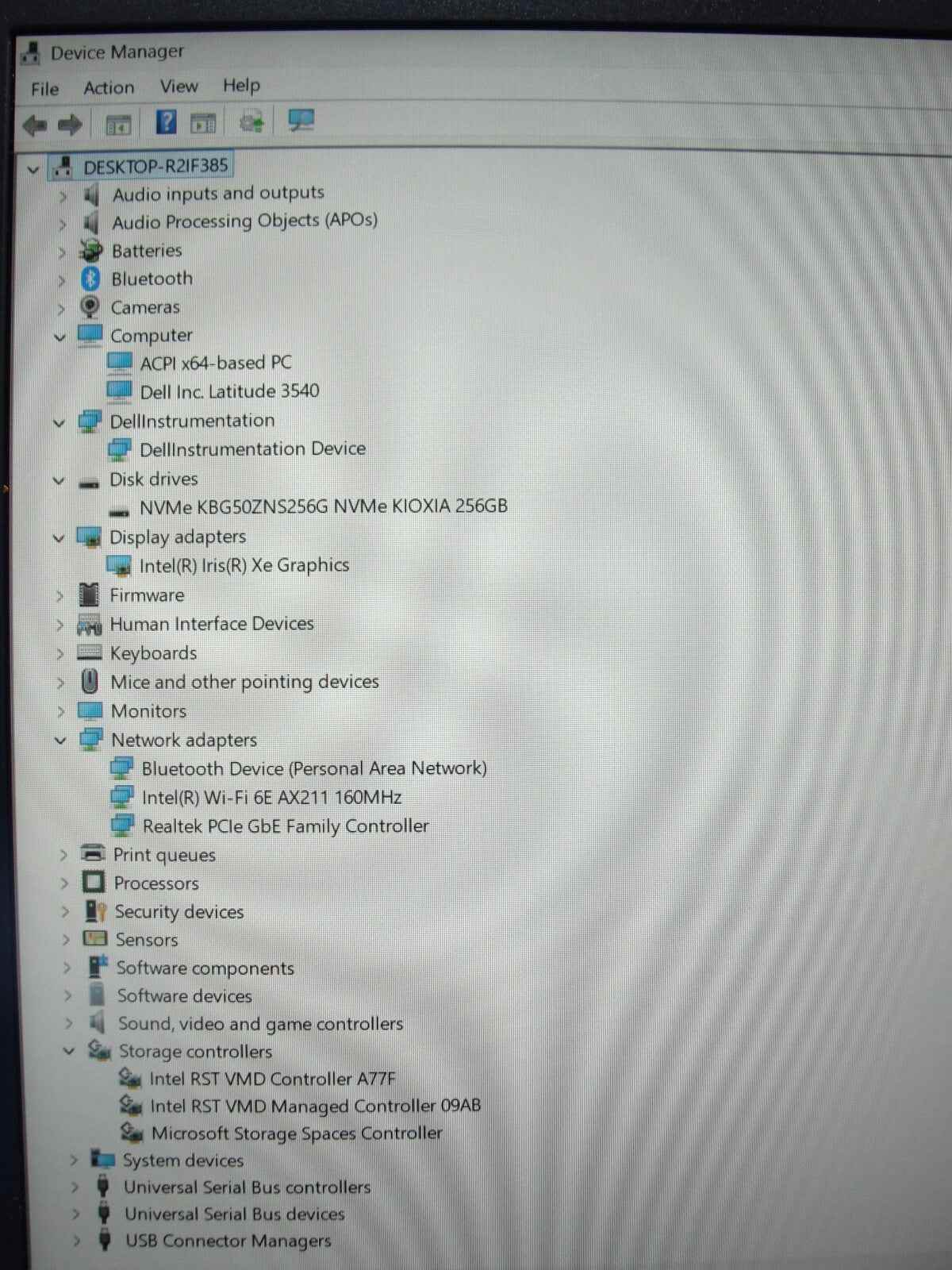 Dell Latitude 3540 15.6” FHD i5-1335U 1.3GHz 16GB 256GB SSD +Charger Warranty - Tested Computer Laptop Parts