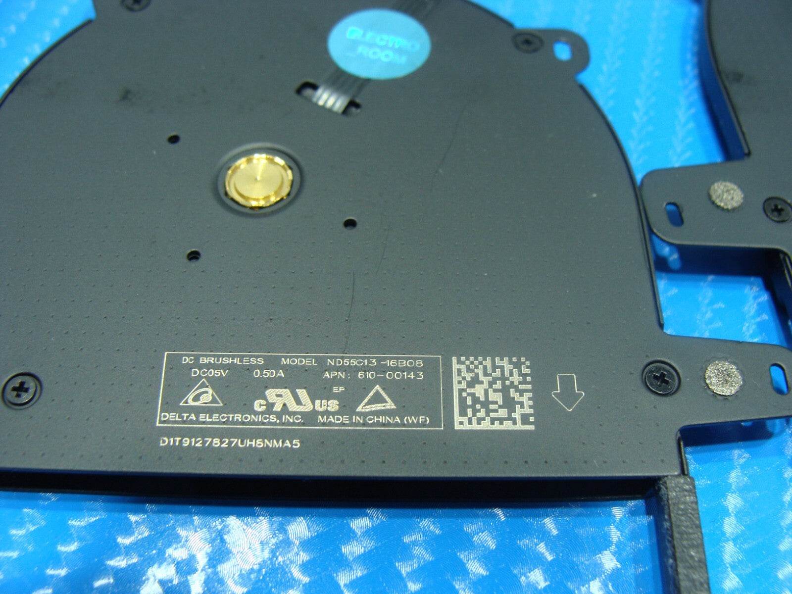 MacBook Pro 13” A1989 Mid 2018 MR9Q2LL/A MR9R2LL/A Left & Right Fans 923-02581 - Tested Computer Laptop Parts