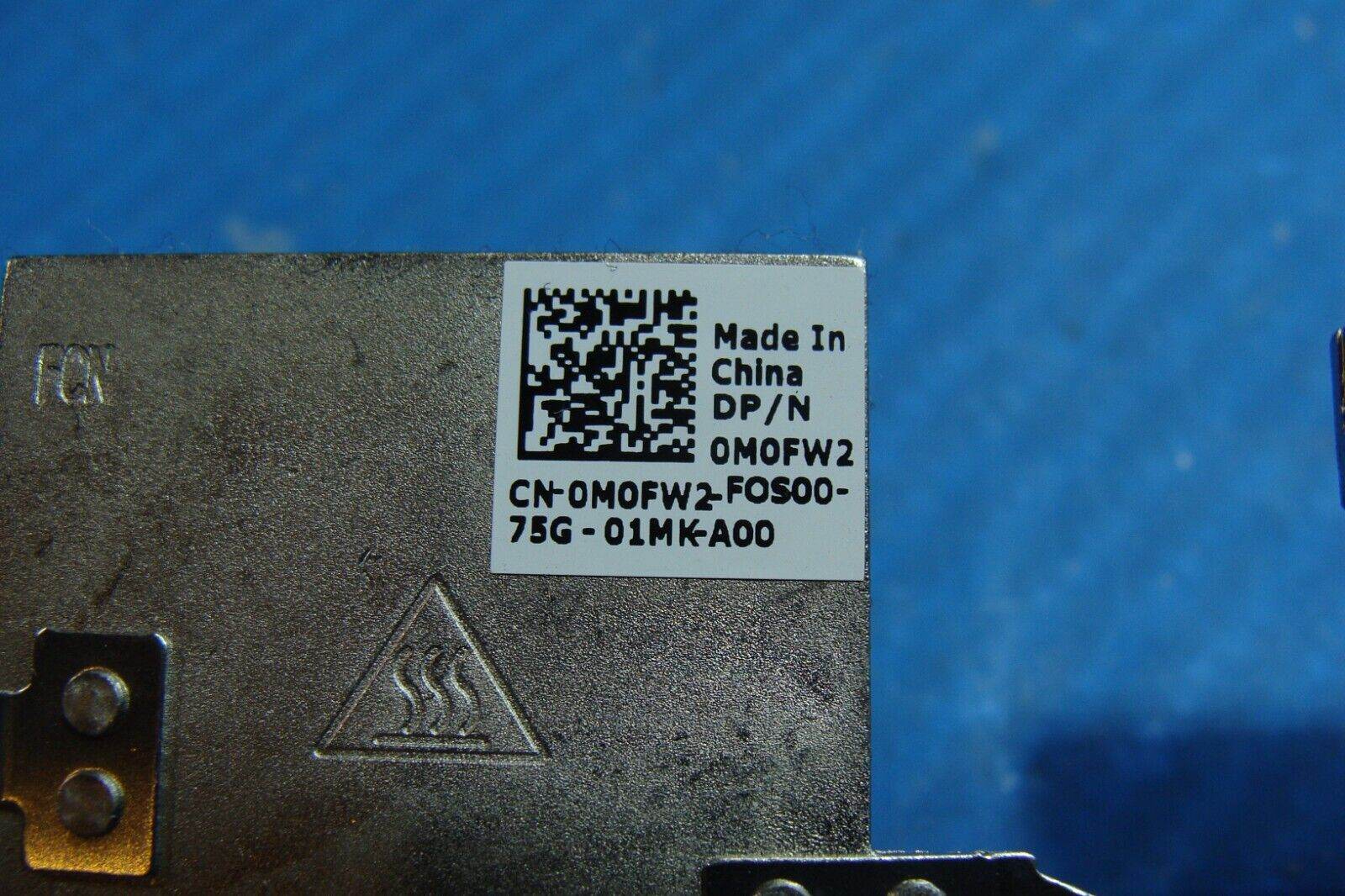 Dell Inspiron 15.6” 15 7000 Gaming OEM CPU Cooling Heatsink M0FW2 AT1QP0010F0 - Tested Computer Laptop Parts
