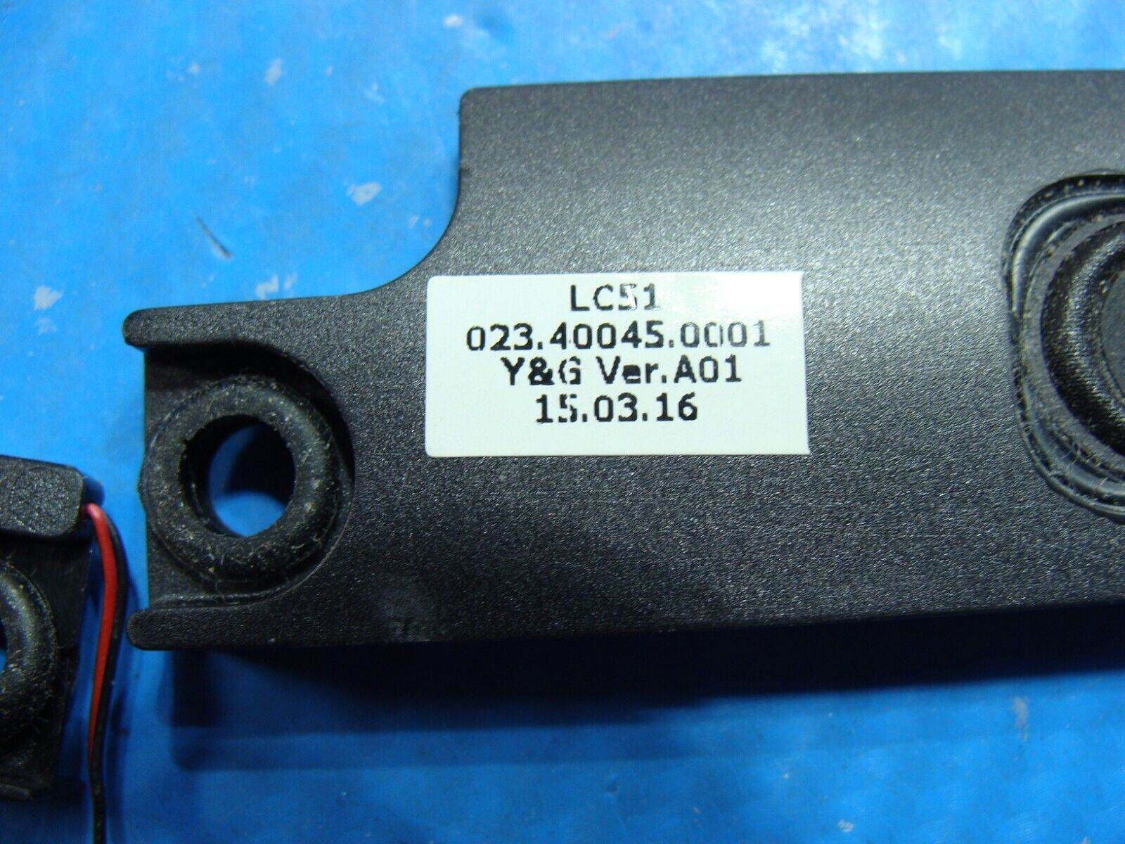 Lenovo Flex 15.6” 3-1570 80JM Left & Right Speaker Set Speakers 023.40045.0001 - Tested Computer Laptop Parts