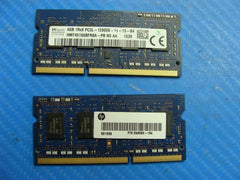 HP 800 G1 SK Hynix 8GB (2x4GB) Memory RAM SO-DIMM PC3L-12800S HMT451S6BFR8A-PB - Tested Computer Laptop Parts