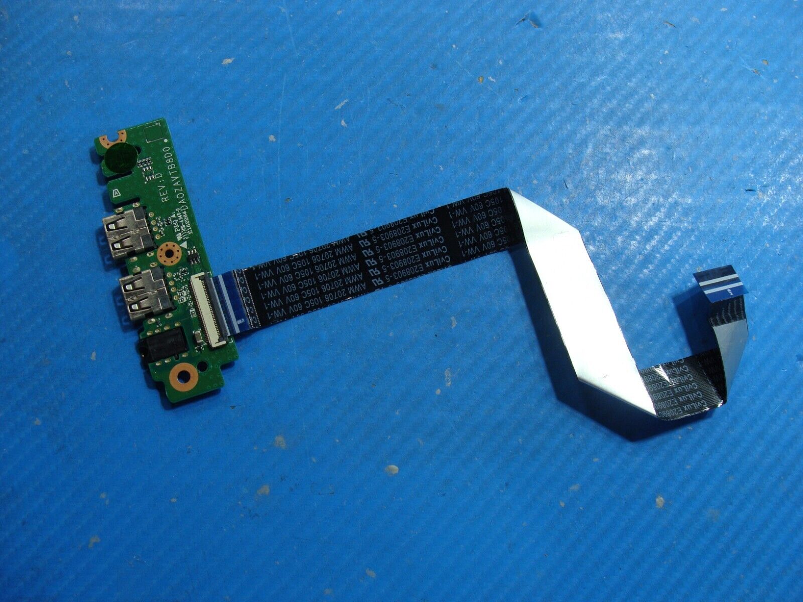 Acer Aspire 3 15.6” A315-31-C58L OEM Audio Jack USB Board w/Cable DA0ZAVTB8D0