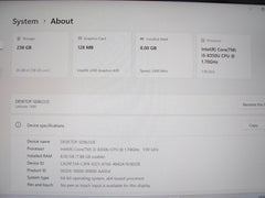 Dell Latitude 7490 14”FHD Intel Core i5-8350U 1.7GHz 8GB 256GB SSD - Tested Computer Laptop Parts