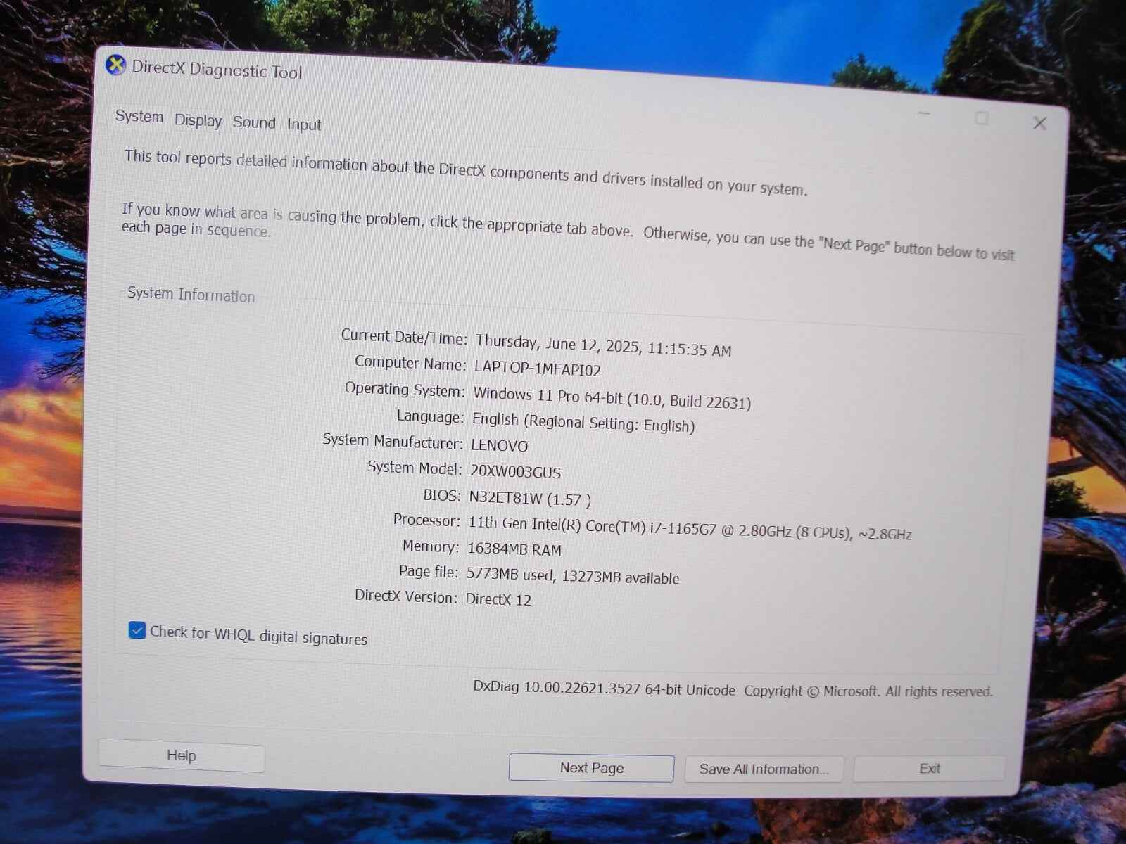 Lenovo ThinkPad X1 Carbon Gen 9 14”WUXGA EVO i7-1165G7 2.8GHz 16GB 512GB SSD - Tested Computer Laptop Parts