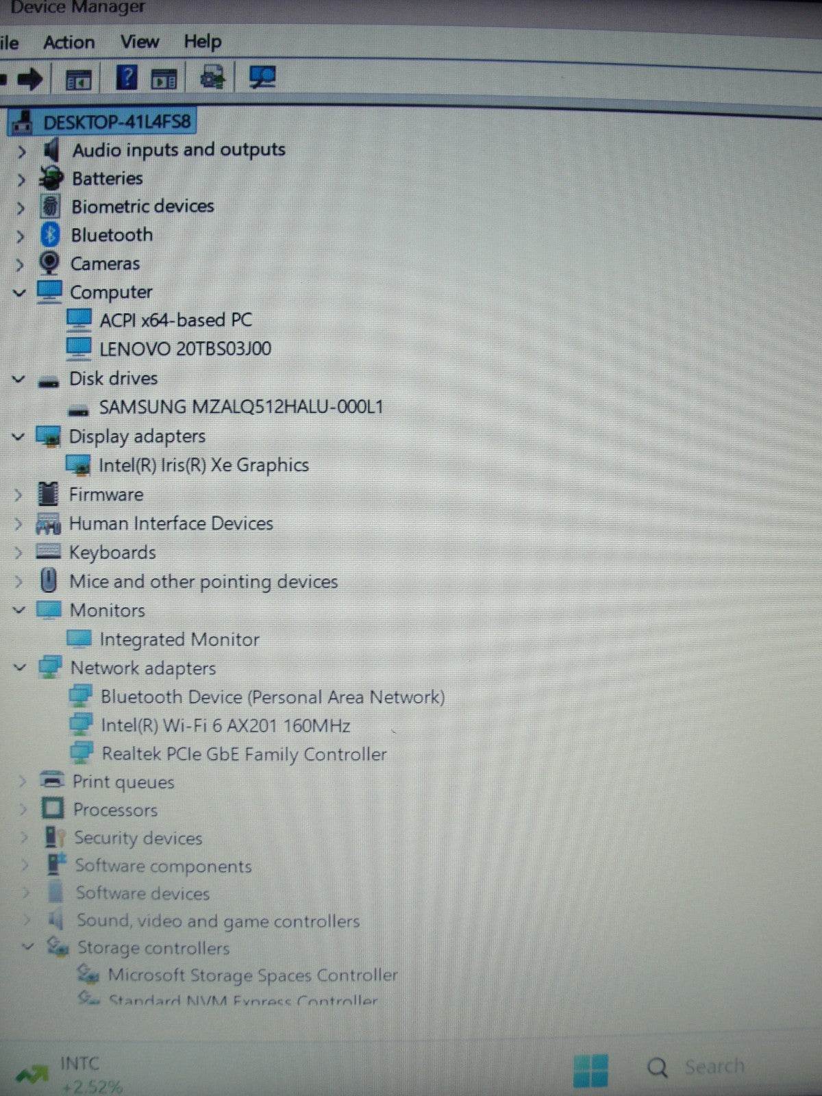 Lenovo ThinkPad E14 Gen 2 14” FHD Intel Core i5-1135G7 2.4GHz 16GB 512GB SSD - Tested Computer Laptop Parts