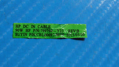 HP 250 G8 15.6" Genuine Laptop DC IN Power Jack w/Cable 799750-Y23