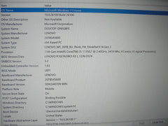 Lenovo ThinkPad E14 Gen 2 14”FHD Core i5-1135G7 2.4GHz 16GB SSD Reset 512GB - Tested Computer Laptop Parts