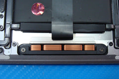 MacBook Pro A1706 13" 2016 MLH12LL/A Top Case Palmrest w/Battery Gray 661-05333