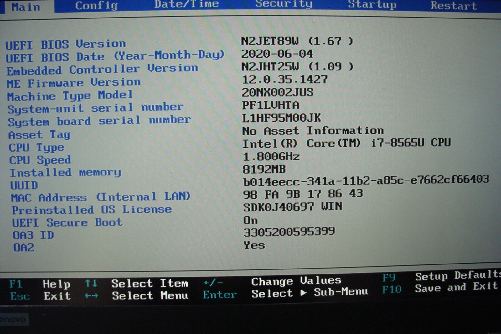 Lenovo ThinkPad T490s 14