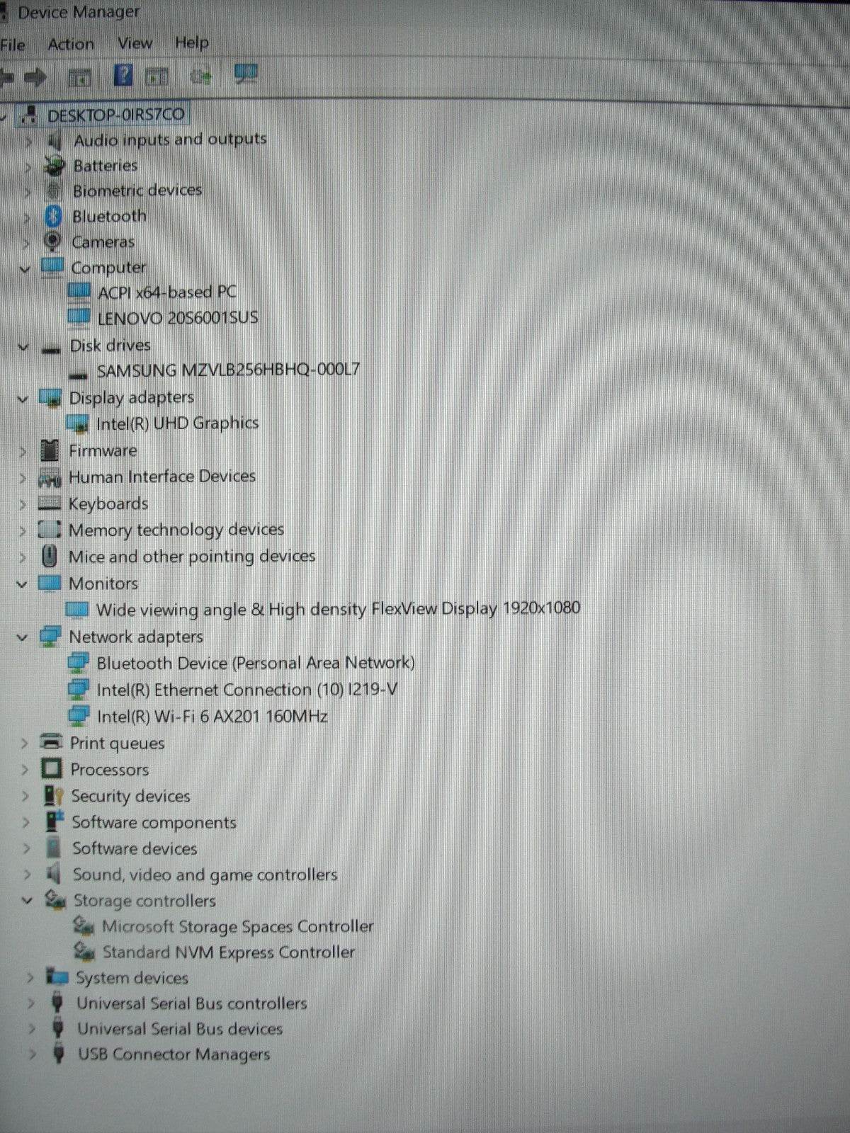 Lenovo ThinkPad E15 Gen 1 15.6” FHD Intel Core i7-10510U 1.8GHz 16GB 256GB SSD - Tested Computer Laptop Parts