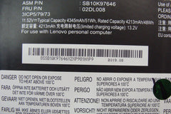 Lenovo ThinkPad 14” T495 OEM Laptop Battery 11.52V 51Wh 4345mAh L18M3P73 02DL008