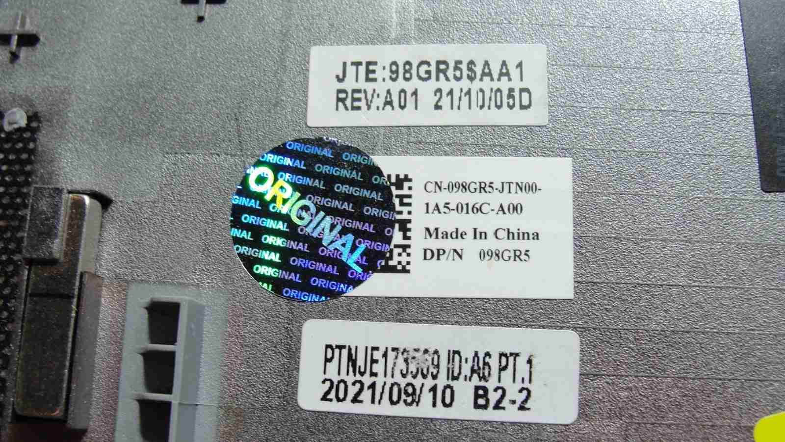 Dell Latitude 13.3” 5320 Genuine Laptop Bottom Case Base Cover 98GR5 - Tested Computer Laptop Parts