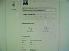 HP Laptop 15-fd0081wm 15.6" Intel N200 1.0GHz 16GB Ram 128GB SSD Warranty10/2024