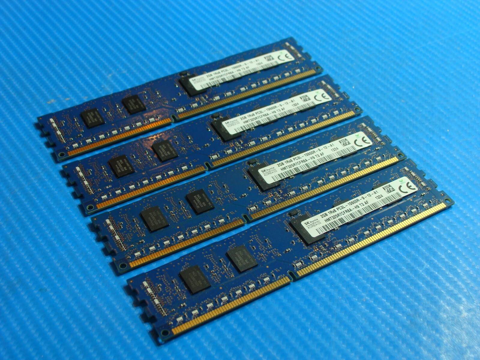 Dell Precision T5600 SKhynix RAM Memory 8GB 4x2GB PC3L-10600R HMT325R7CFR8A-H9 - Tested Computer Laptop Parts