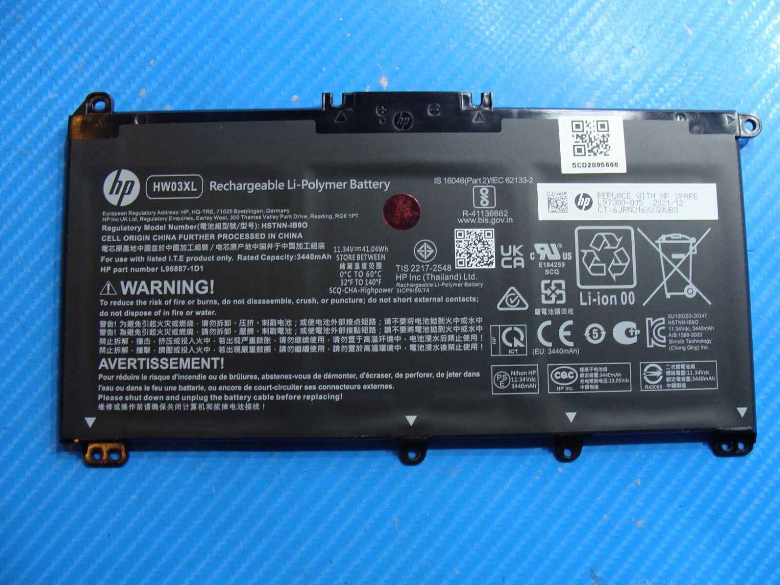 HP Pavilion 15-eg0025nr 15.6