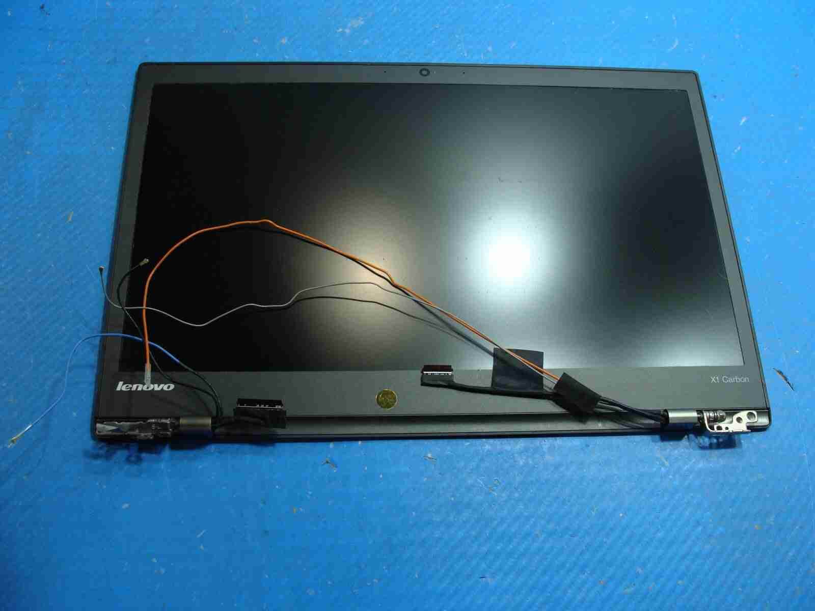 Lenovo ThinkPad 14” X1 Carbon 3rd Gen Matte FHD LCD Screen Complete Assembly - Tested Computer Laptop Parts