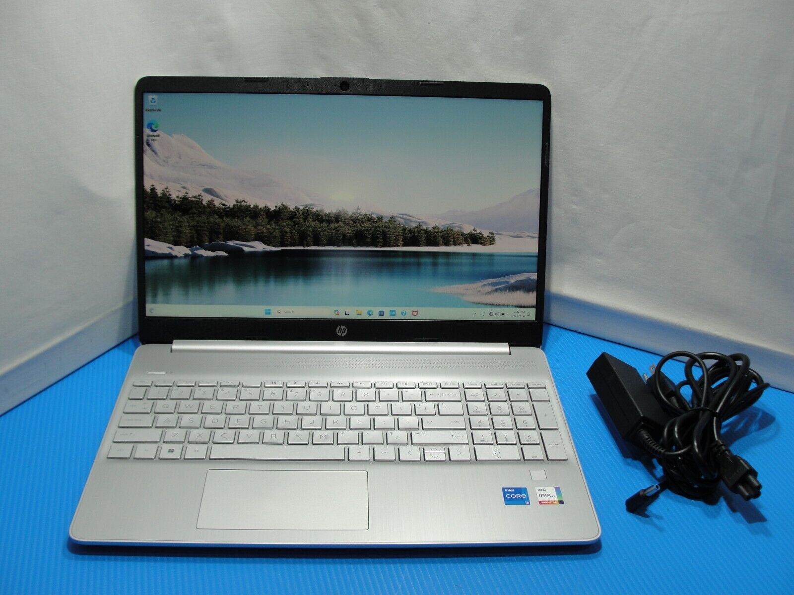 HP 15-DY2152WM i5 11th Gen 2.4GHz 8GB 512GB SSD Battery 100% + Original Charger - Tested Computer Laptop Parts