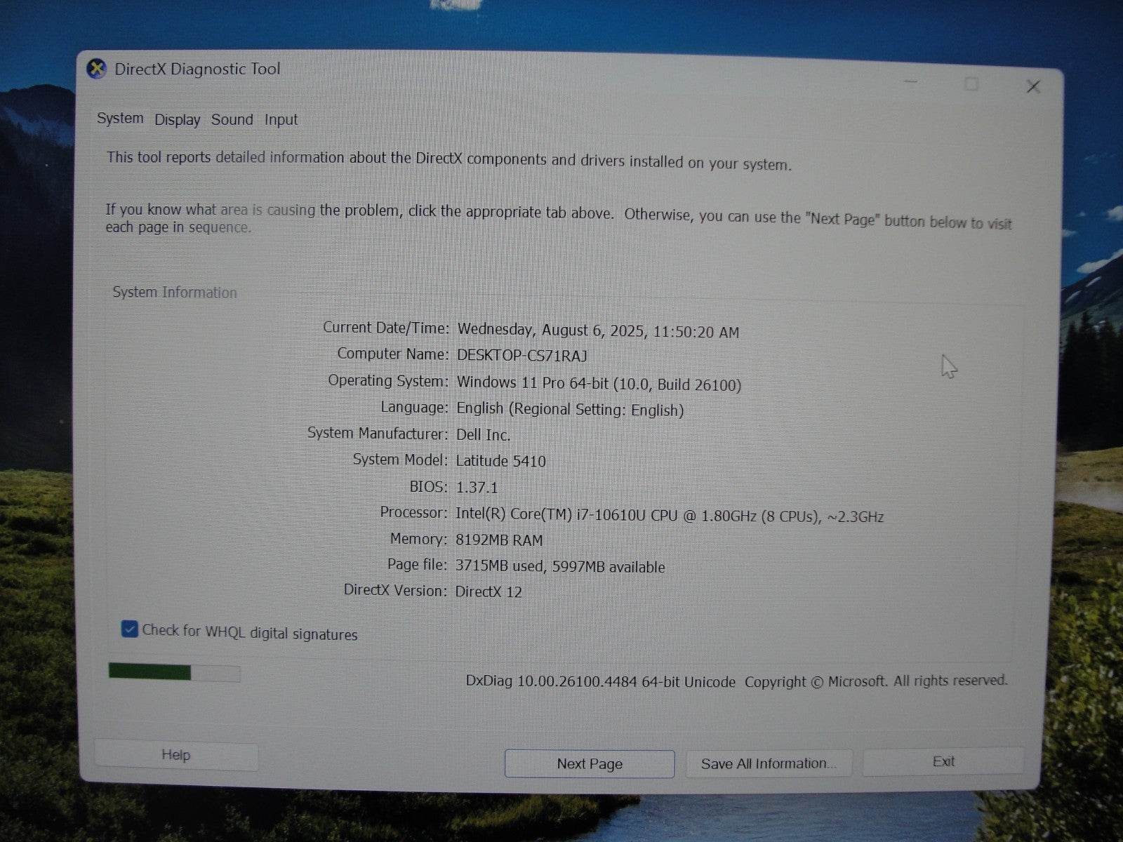 Dell Latitude 5410 14”FHD Intel Core i7-10610U 1.8GHz 8GB SSD Reset 512GB+Charge - Tested Computer Laptop Parts