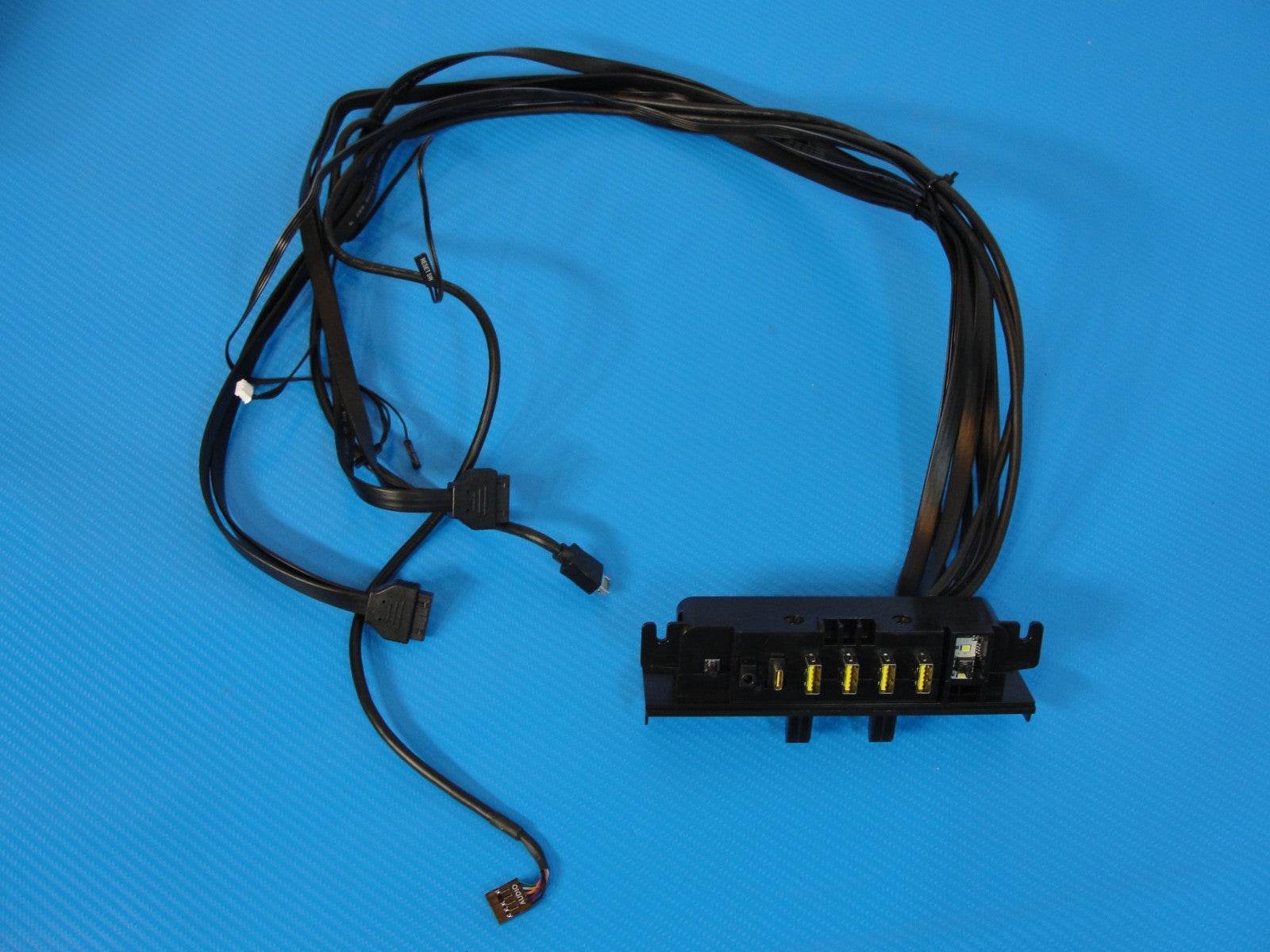 COSAIR i8300 Desktop PC Front Upper I/O Board USB Ports Audio Power Button - Tested Computer Laptop Parts