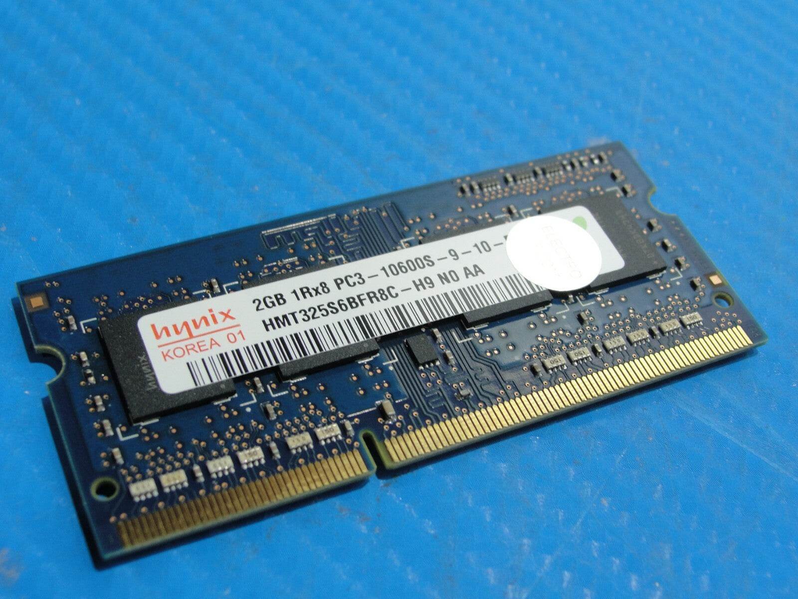 MacBook Pro A1278 Laptop Hynix 2GB Memory PC3-10600S-9-10-B1 HMT325S6BFR8C-H9 - Tested Computer Laptop Parts