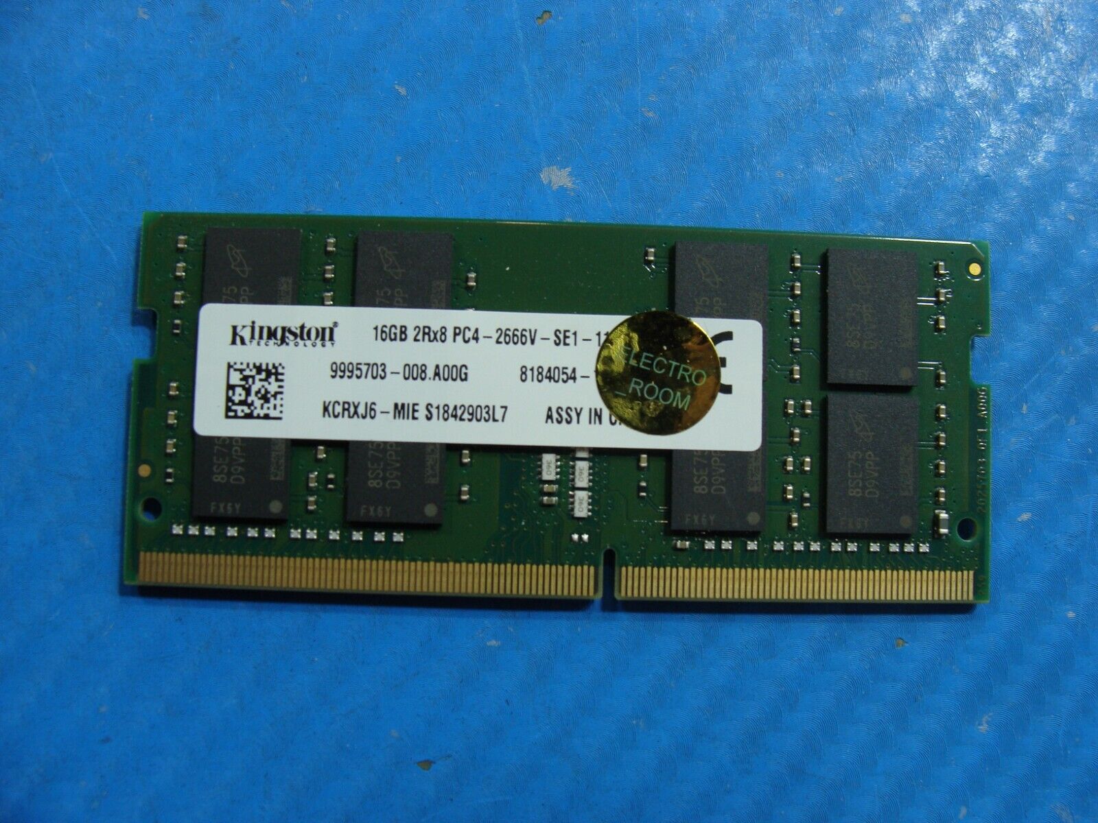 Dell 5530 Kingston 16GB 2Rx8 PC4-2666V SO-DIMM Memory RAM KCRXJ6-MIE