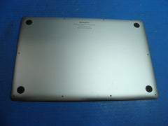 MacBook Pro 15" A1398 Late 2013 ME294LL/A Genuine Bottom Case Silver 923-0671