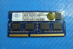 Dell 14R N4110 Nanya 4GB SO-DIMM PC3-10600S Memory RAM NT4GC64B8HG0NS-CG - Tested Computer Laptop Parts