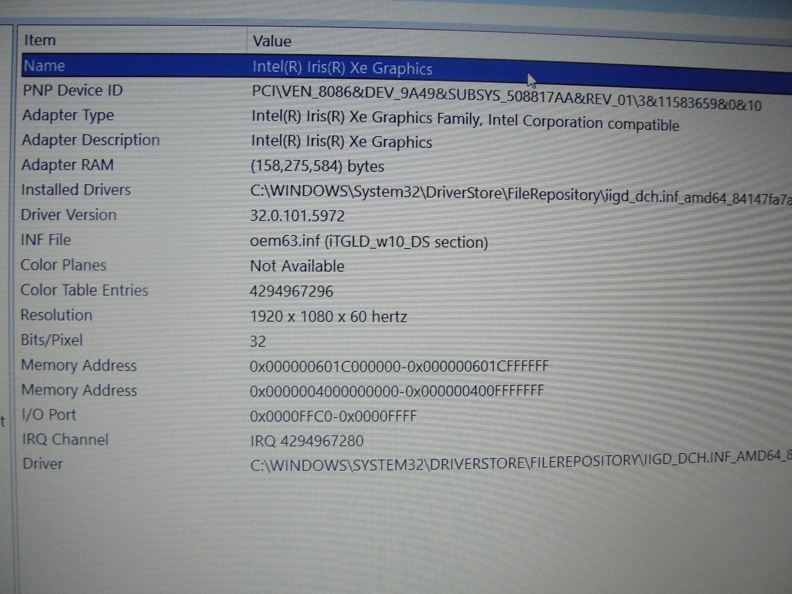 Lenovo ThinkPad E15 Gen 2 15.6”FHD Core i5-1135G7 2.4GHz 8GB SSD Reset 512GB - Tested Computer Laptop Parts