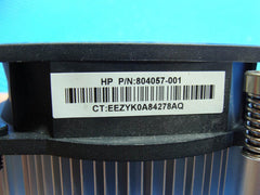 HP EliteDesk 800 G2 SFF Desktop CPU Fan w/Heatsink 804057-001 - Tested Computer Laptop Parts
