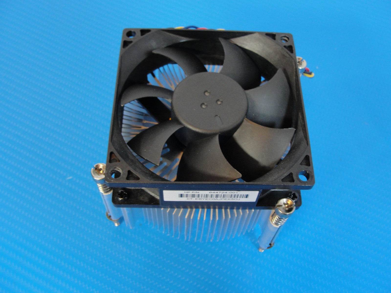 HP Pavilion 95W Intel CPU Heatsink Fan HP P/N 644724-001 - Works Great! - Tested Computer Laptop Parts