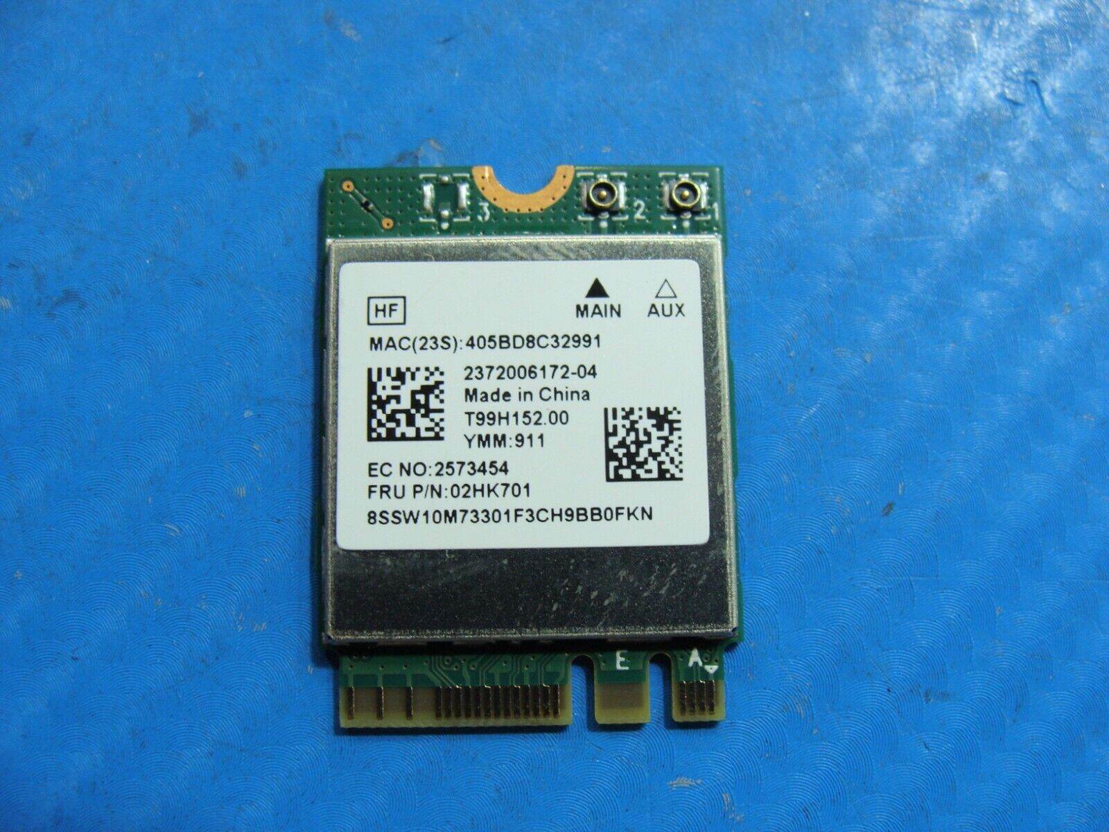 Lenovo ThinkPad 14” E14 Genuine Laptop Wireless WiFi Card 02HK701 RTL8822CE - Tested Computer Laptop Parts