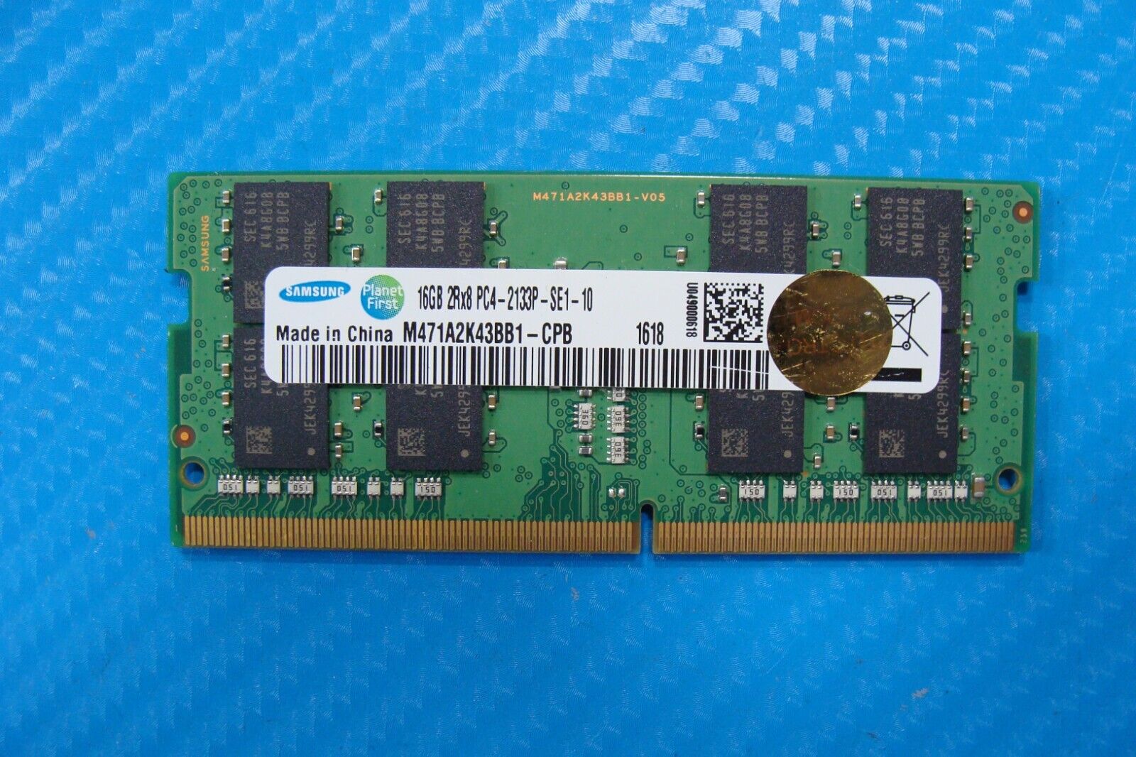 Dell 5510 Samsung 16GB 2Rx8 PC4-2133P Memory RAM M471A2K43BB1-CPB