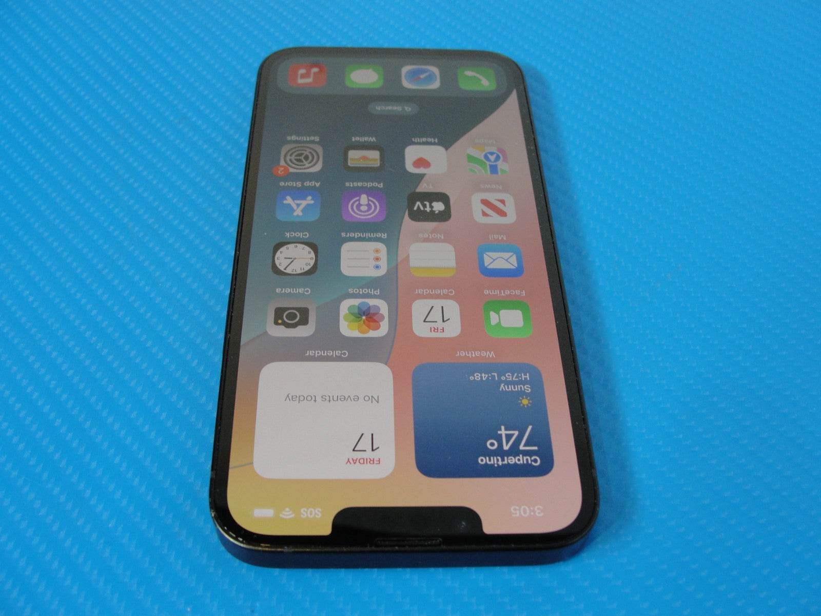 Unlocked Apple iPhone 14 eSIM 128GB Midnight Black MPUA3LL/A Battery Health 98% - Tested Computer Laptop Parts