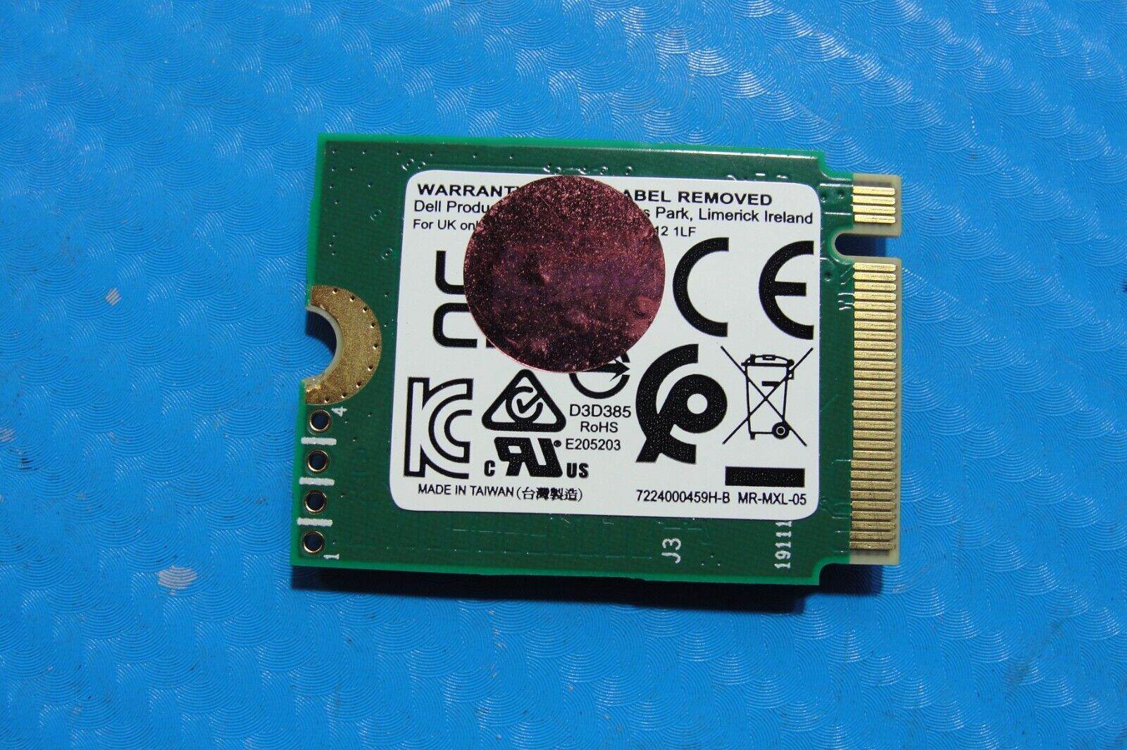 Dell 5420 SSSTC 128GB M.2 NVMe SSD Solid State Drive CL1-3D128-Q11 R3CDK - Tested Computer Laptop Parts