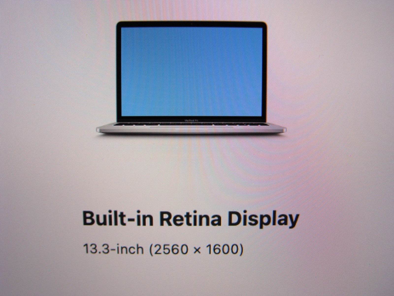 Apple MacBook Pro 13 A1706 Mid-2017 i5-7267U 3.1Ghz 8GB 256GB MPXV2LL/A Silver - Tested Computer Laptop Parts