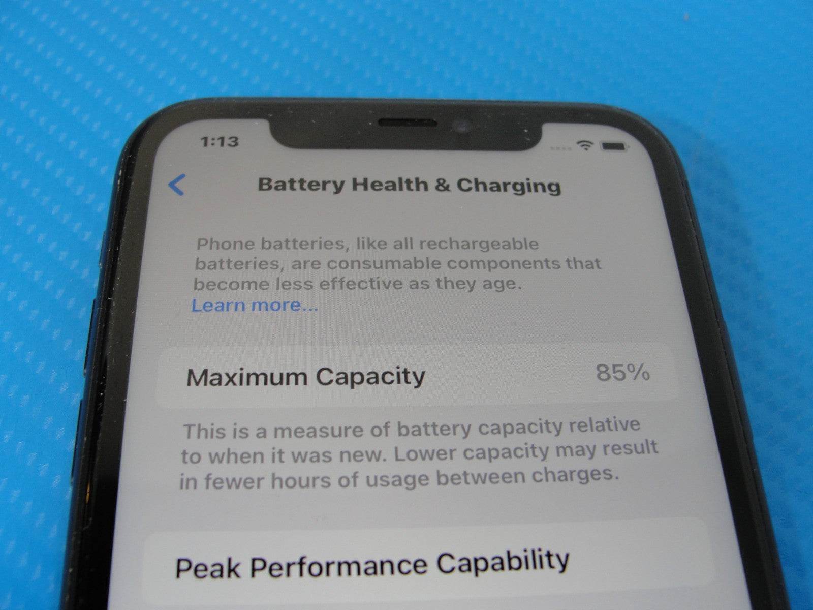 Apple iPhone 11 A2111 Spectrum 64GB Black /Dual SIM -eSIM /Good/Good Battery - Tested Computer Laptop Parts