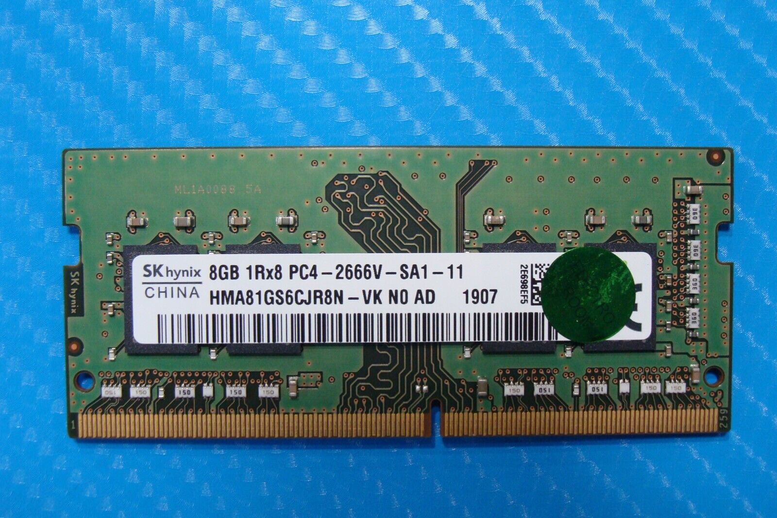 Lenovo E490 SK Hynix 8GB 1Rx8 PC4-2666V Memory RAM SO-DIMM HMA81GS6CJR8N-VK