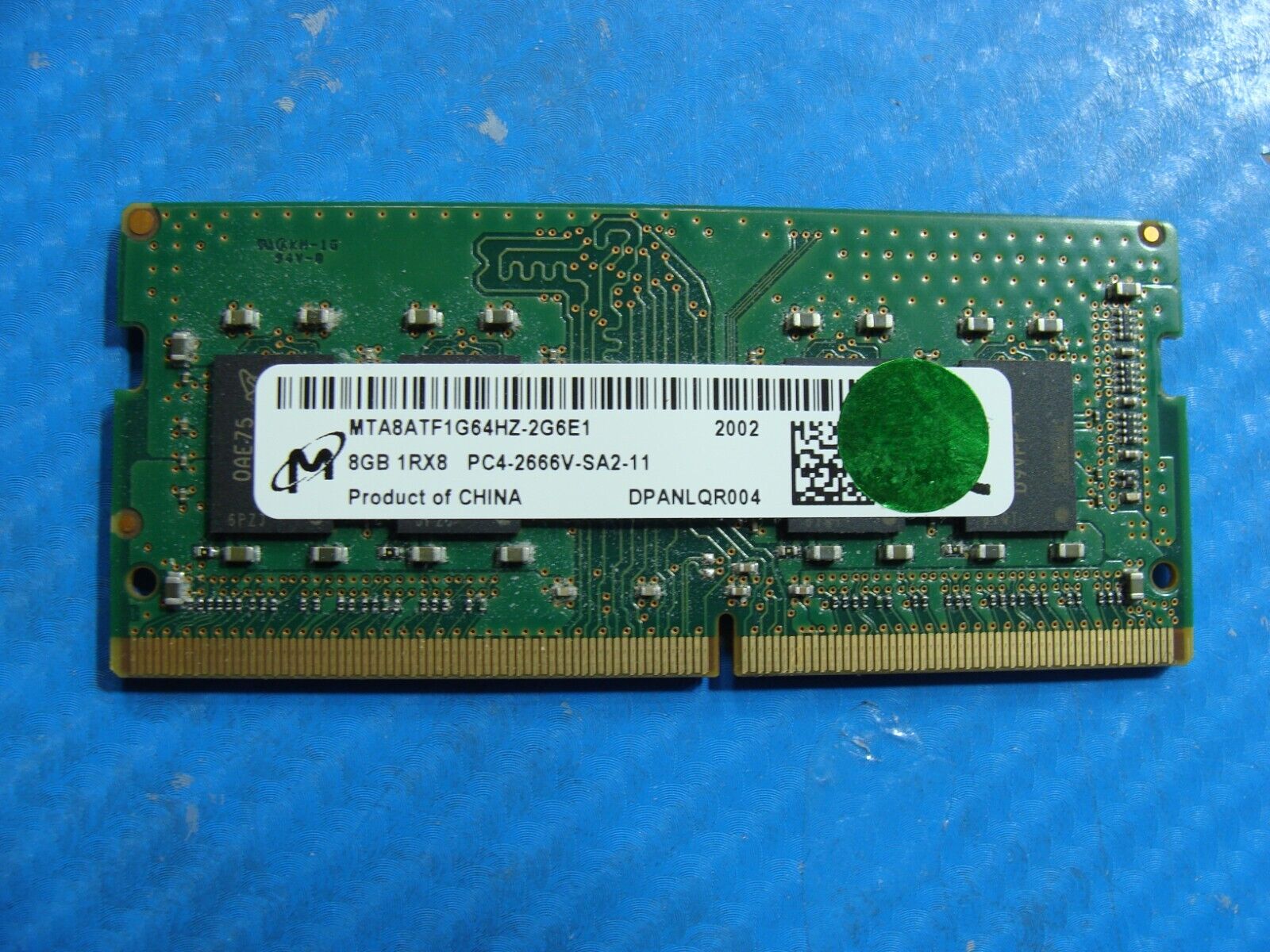 HP 840 G6 Micron 8GB 1Rx8 PC4-2666V Memory RAM SO-DIMM MTA8ATF1G64HZ-2G6E1