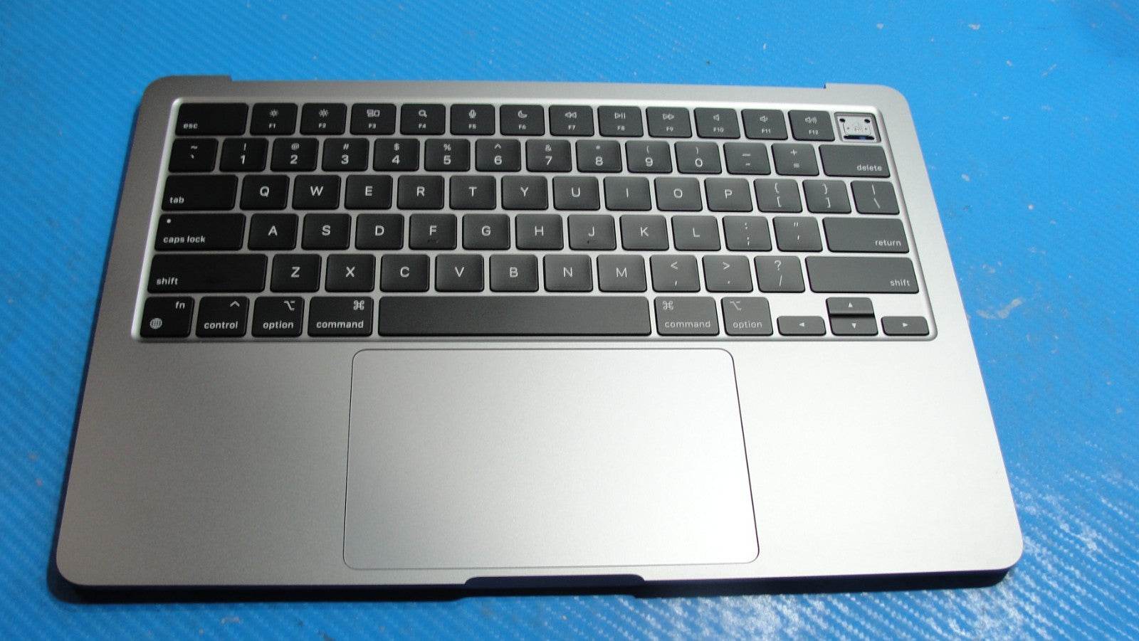 Macbook Air 13” A3113 2024 MRXV3LL/A Top Case Palmrest w/Battery Gray Grade A - Tested Computer Laptop Parts