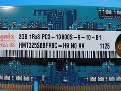 MacBook Pro A1278 Laptop Hynix 2GB Memory PC3-10600S-9-10-B1 HMT325S6BFR8C-H9 #1 - Tested Computer Laptop Parts