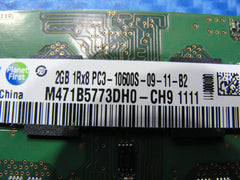 Apple A1278 Samsung 2GB 1Rx8 PC3-10600S SO-DIMM Memory RAM M471B5773DH0-CH9 - Tested Computer Laptop Parts
