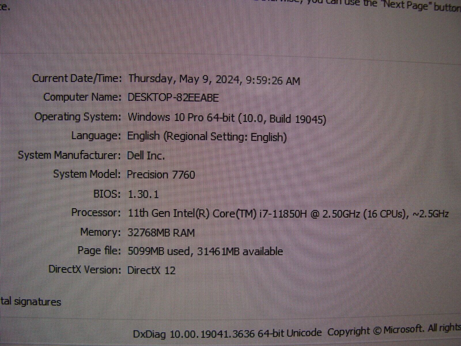 Dell Precision 7760 Workstation 17.3