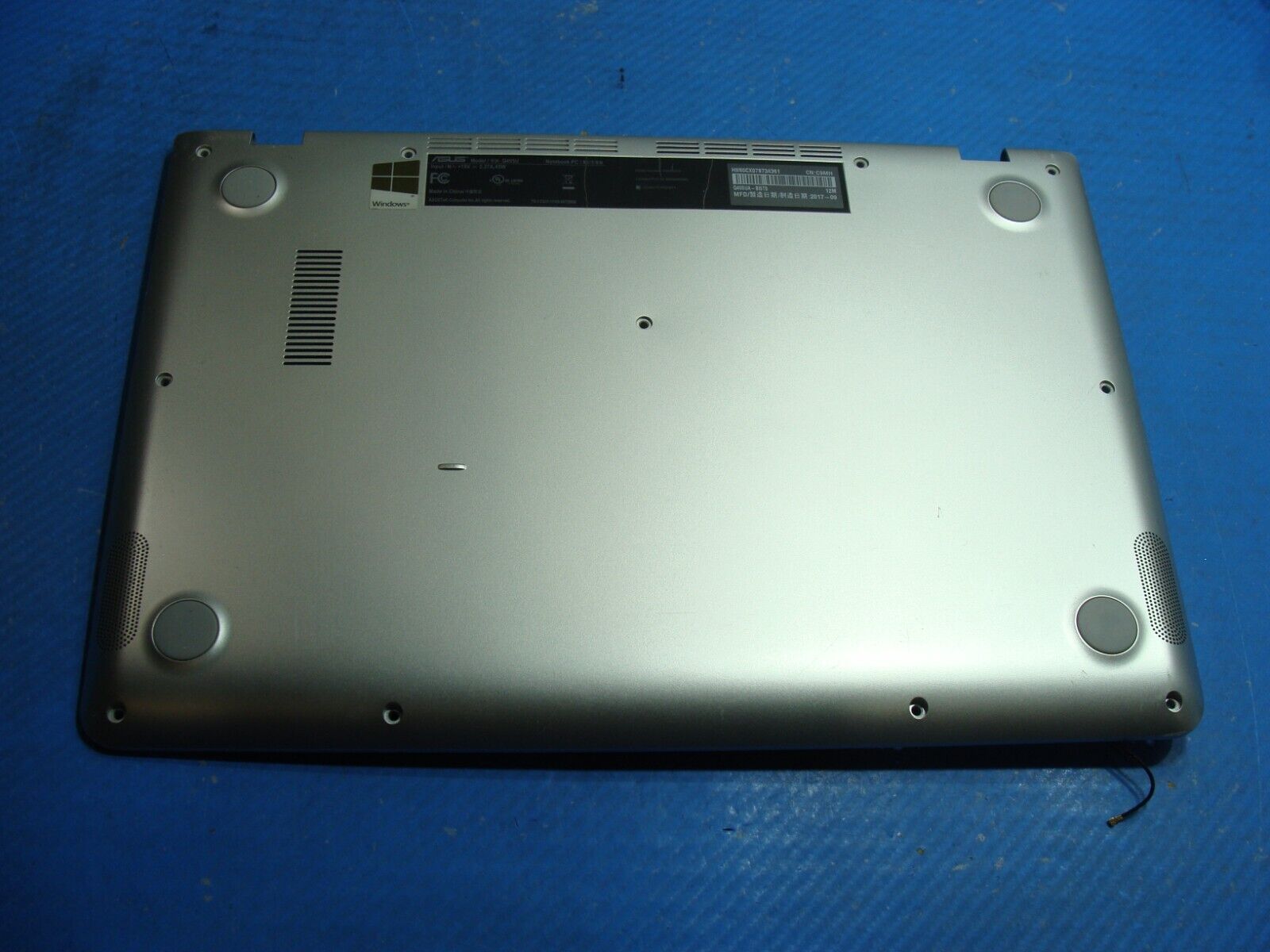 Asus 14” Q405UA-BI5T5 Genuine Laptop Bottom Case w/Speakers 3CBKJBAJN10