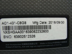 Acer Aspire One AO1-431-C8G8 14" Genuine Bottom Case Base Cover B0985101S14 - Tested Computer Laptop Parts