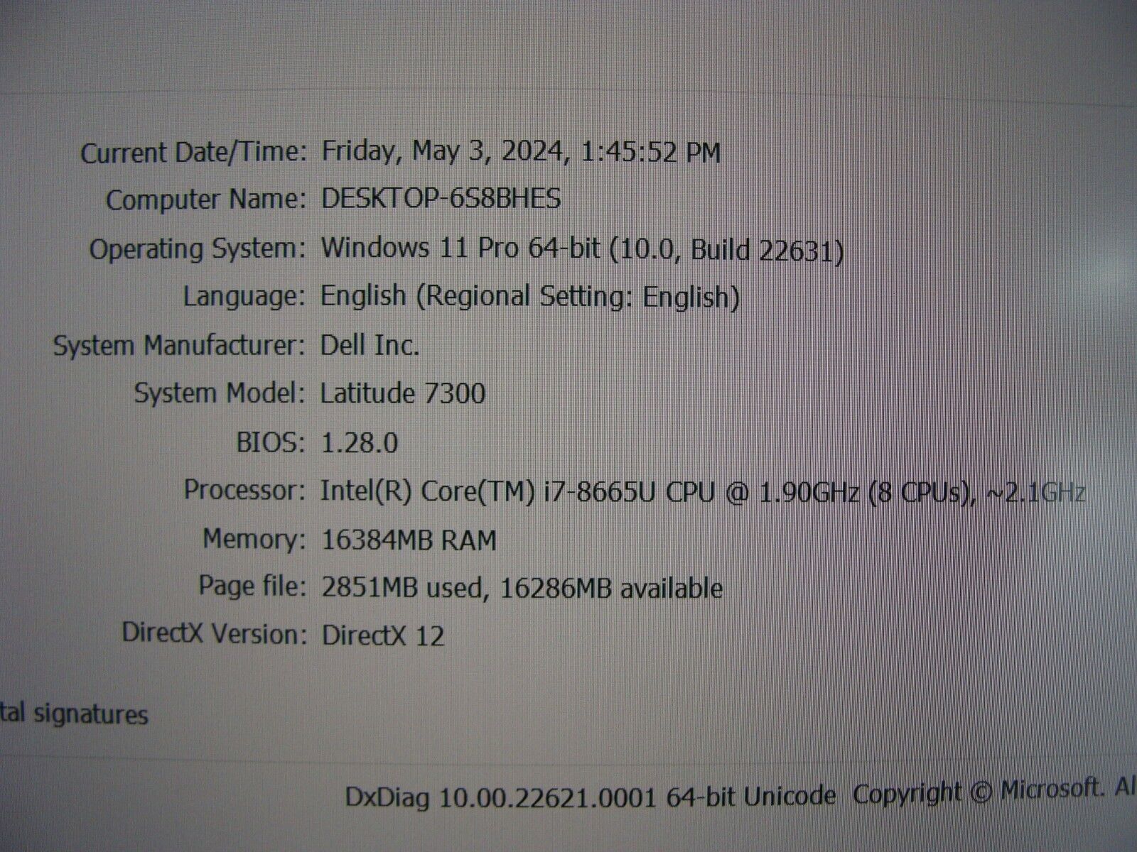 Dell Latitude 7300 13.3