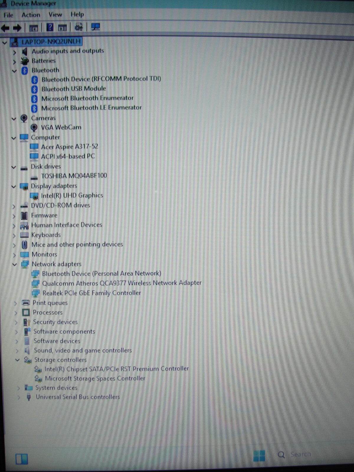 Acer Aspire 3 A317-52-569E 17.3” HD Intel Core i5-1035G1 1GHz 8GB 1TB HDD+Charge - Tested Computer Laptop Parts